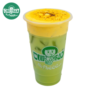 trà sữa matcha kem trứng