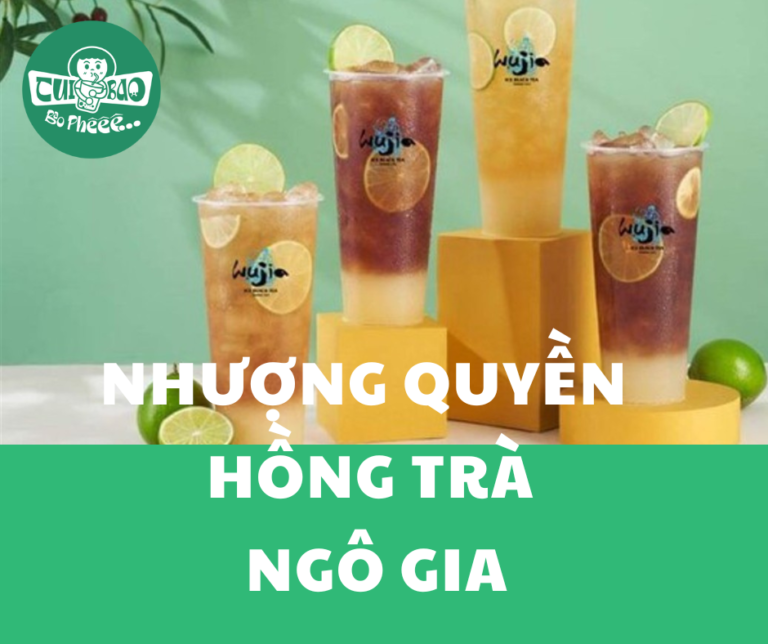 Nhượng quyền Hồng trà Ngô Gia: 1 Cơ hội kinh doanh trà sữa hấp dẫn